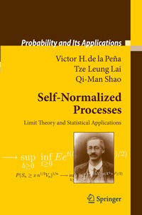 Enlarge image Cover: Self-Normalized Processes - Springer