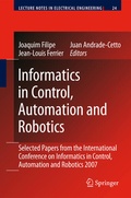 Cover: Informatics in Control, Automation and Robotics - Springer