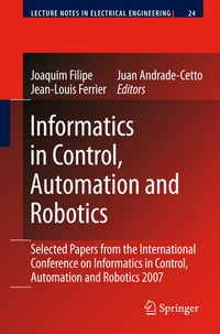 Abbildung von: Informatics in Control, Automation and Robotics - Springer