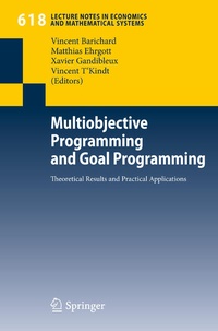 Enlarge image Cover: Multiobjective Programming and Goal Programming - Springer