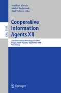 Cover: Cooperative Information Agents XII - Springer
