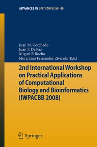 Abbildung von: 2nd International Workshop on Practical Applications of Computational Biology and Bioinformatics (IWPACBB 2008) - Springer