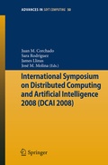Cover: International Symposium on Distributed Computing and Artificial Intelligence 2008 (DCAI&acute;08) - Springer