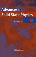 Cover: Advances in Solid State Physics 48 - Springer