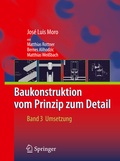 Cover: Baukonstruktion - vom Prinzip zum Detail - Springer