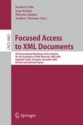 Cover: Focused Access to XML Documents - Springer