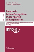 Cover: Progress in Pattern Recognition, Image Analysis and Applications - Springer