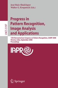 Abbildung von: Progress in Pattern Recognition, Image Analysis and Applications - Springer