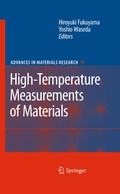 Cover: High-Temperature Measurements of Materials - Springer