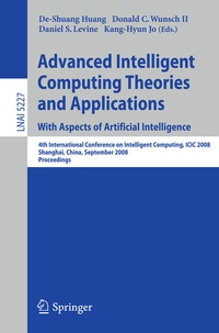 Enlarge image Cover: Advanced Intelligent Computing Theories and Applications. With Aspects of Artificial Intelligence - Springer