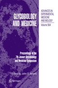 Cover: Glycobiology and Medicine - Springer