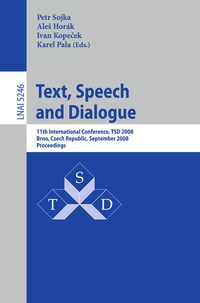Abbildung von: Text, Speech and Dialogue - Springer