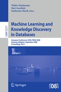 Cover: Machine Learning and Knowledge Discovery in Databases - Springer