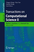 Cover: Transactions on Computational Science II - Springer