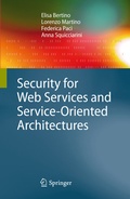 Bild: Security for Web Services and Service-Oriented Architectures - Springer