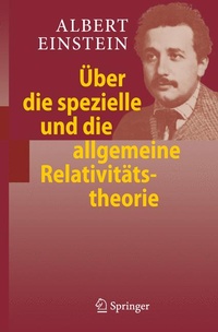 Abbildung von: Über die spezielle und die allgemeine Relativitätstheorie - Springer