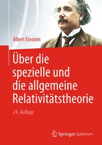 Abbildung von: Über die spezielle und die allgemeine Relativitätstheorie - Springer