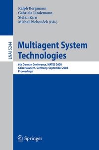 Enlarge image Cover: Multiagent System Technologies - Springer