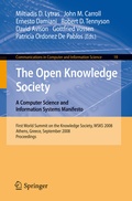 Cover: The Open Knowledge Society - Springer