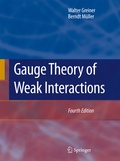 Cover: Gauge Theory of Weak Interactions - Springer