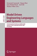 Cover: Model Driven Engineering Languages and Systems - Springer