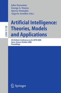 Enlarge image Cover: Artificial Intelligence: Theories, Models and Applications - Springer