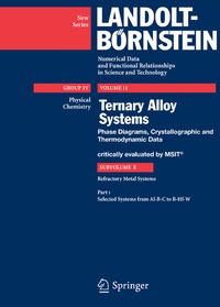 Abbildung von: Selected Systems from Al-B-C to B-Hf-W - Springer