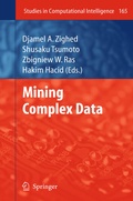 Cover: Mining Complex Data - Springer