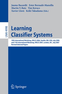 Enlarge image Cover: Learning Classifier Systems - Springer