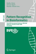 Cover: Pattern Recognition in Bioinformatics - Springer