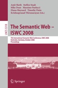 Cover: The Semantic Web - ISWC 2008 - Springer