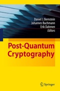 Cover: Post-Quantum Cryptography - Springer