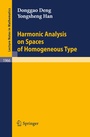 Cover: Harmonic Analysis on Spaces of Homogeneous Type - Springer