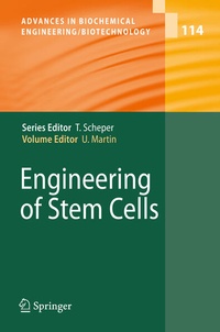 Enlarge image Cover: Engineering of Stem Cells - Springer