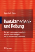 Cover: Kontaktmechanik und Reibung - Springer