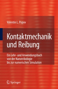 Abbildung von: Kontaktmechanik und Reibung - Springer
