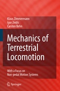 Cover: Mechanics of Terrestrial Locomotion - Springer