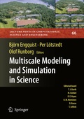 Cover: Multiscale Modeling and Simulation in Science - Springer