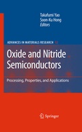 Cover: Oxide and Nitride Semiconductors - Springer