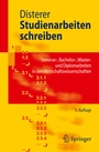 Cover: Studienarbeiten schreiben - Springer