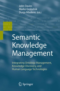 Enlarge image Cover: Semantic Knowledge Management - Springer