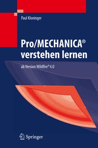 Abbildung von: Pro/MECHANICA® verstehen lernen - Springer