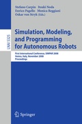 Cover: Simulation, Modeling, and Programming for Autonomous Robots - Springer