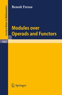 Abbildung von: Modules over Operads and Functors - Springer