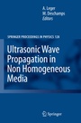 Cover: Ultrasonic Wave Propagation in Non Homogeneous Media - Springer