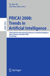Enlarge image Cover: PRICAI 2008: Trends in Artificial Intelligence - Springer