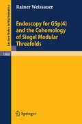 Cover: Endoscopy for GSp(4) and the Cohomology of Siegel Modular Threefolds - Springer