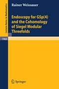 Cover: Endoscopy for GSp(4) and the Cohomology of Siegel Modular Threefolds - Springer