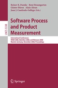 Cover: Software Process and Product Measurement - Springer