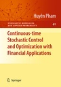 Cover: Continuous-time Stochastic Control and Optimization with Financial Applications - Springer